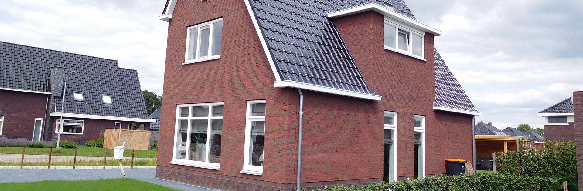 Foto Nieuwe woning gebouwd in Klazienaveen aan de Brugstraat